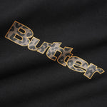 Leopard Print Logo T-Shirt Black
