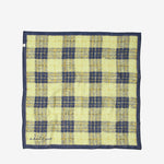 Salazar Wool Scarf Blue Butter Check