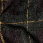 Salazar Wool Scarf Amber Check