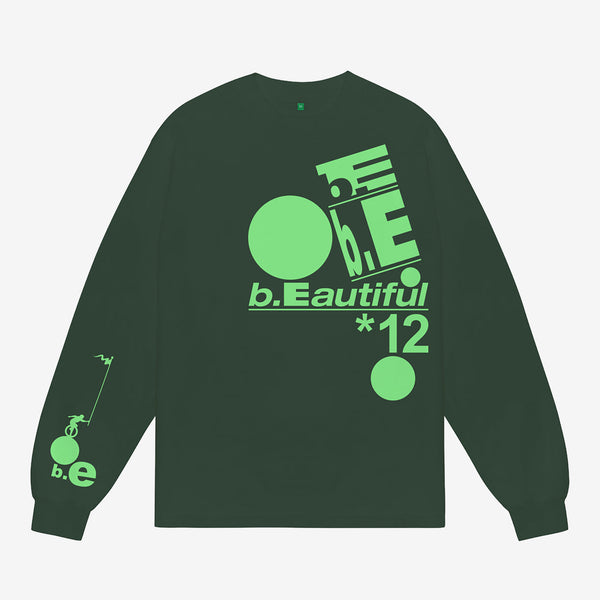 Balance Logo Longsleeve T-Shirt Green Tees
