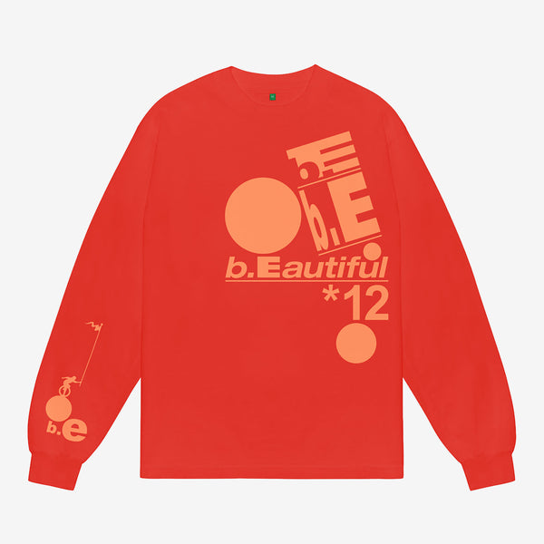 Balance Logo Longsleeve T-Shirt Tomato Tees