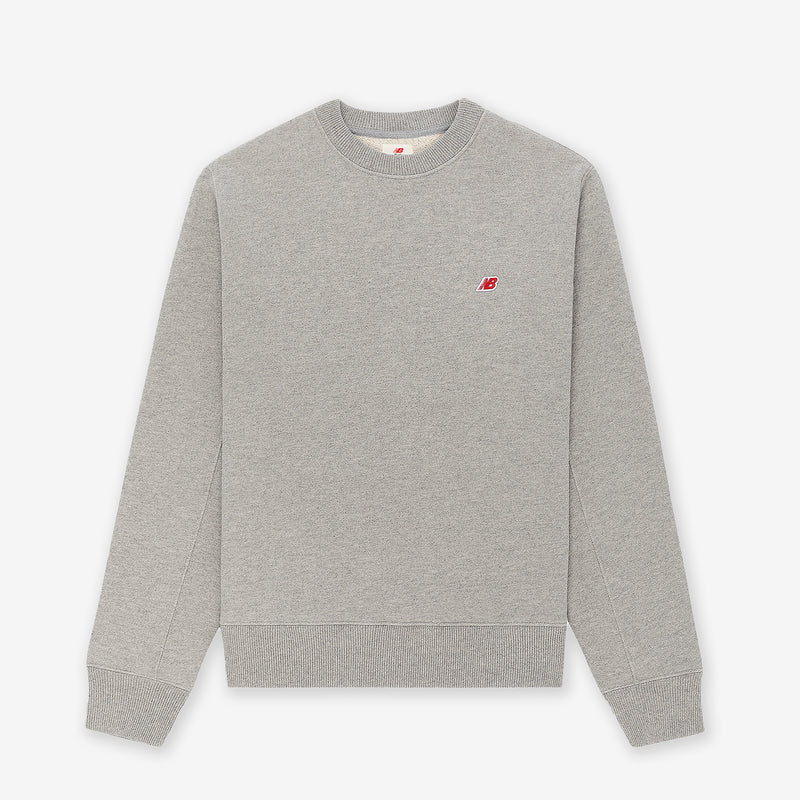 Made in USA Crewneck Sweatshirt Athletic Grey