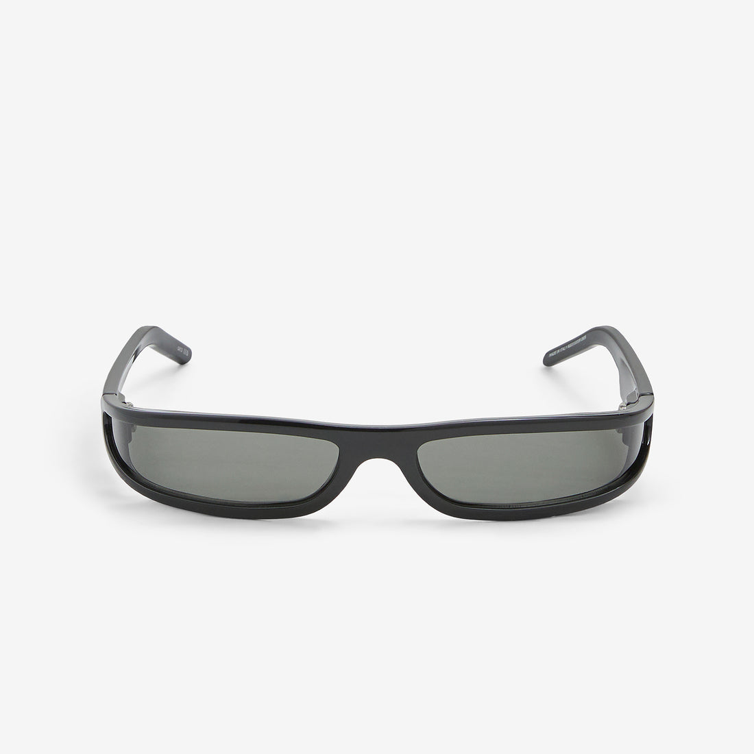 Fog Sunglasses Black Temple | Black Lens Eyewear