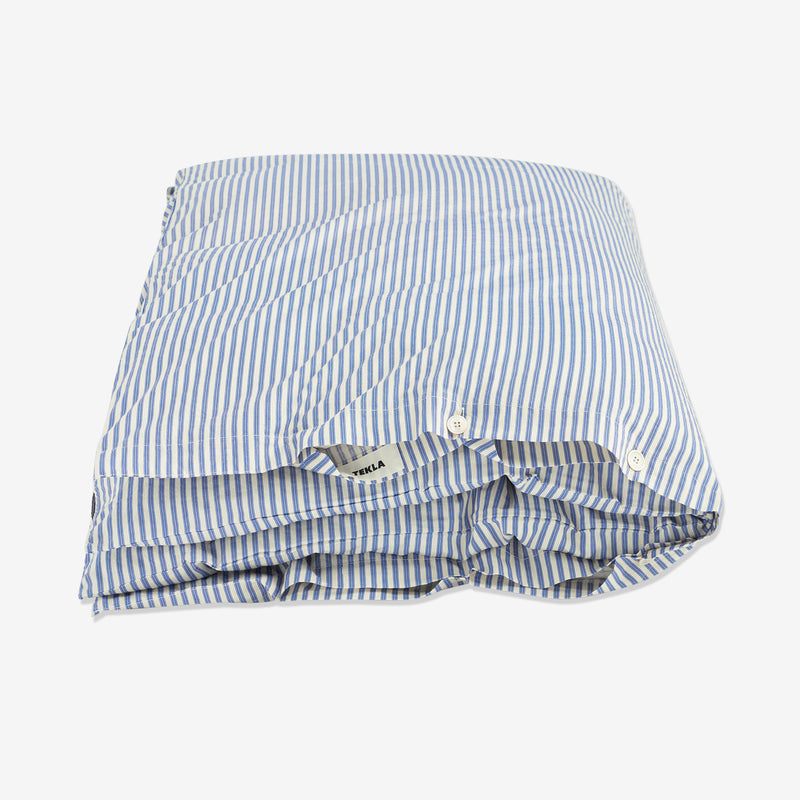 Percale Duvet Cover Skagen Stripes Lifestyle