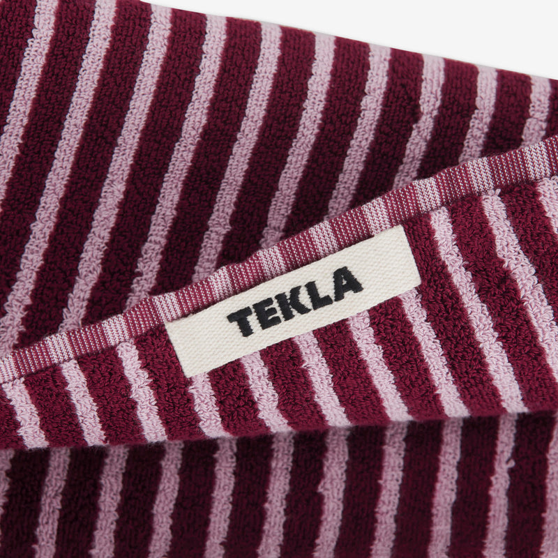 Terry Towel Red and Rose Lifestyle