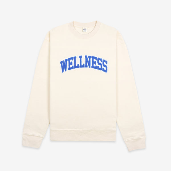Wellness Boucle Crewneck Cream