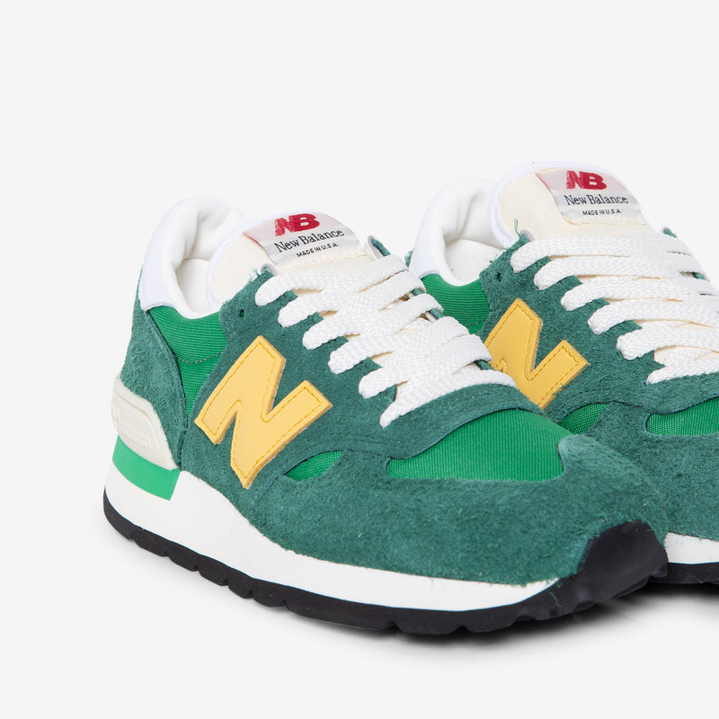 Made in USA 990v1 Green | Gold