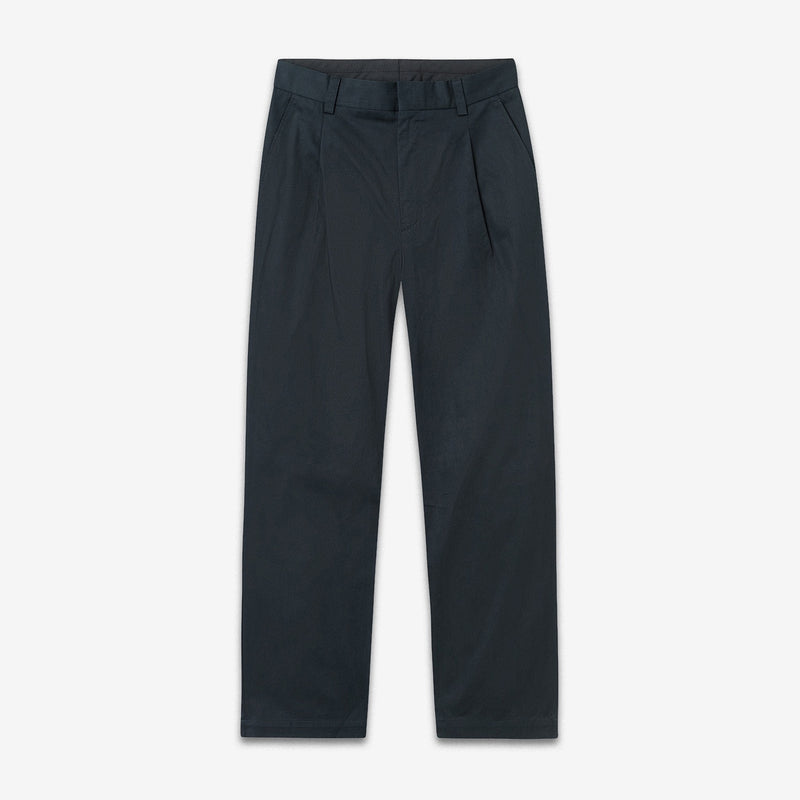 Aaren Fine Twill Trousers Navy