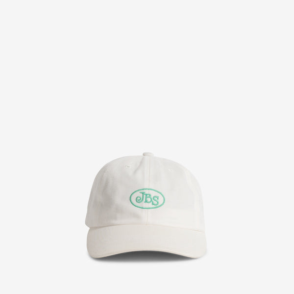 JBS 6 Panel Cap White