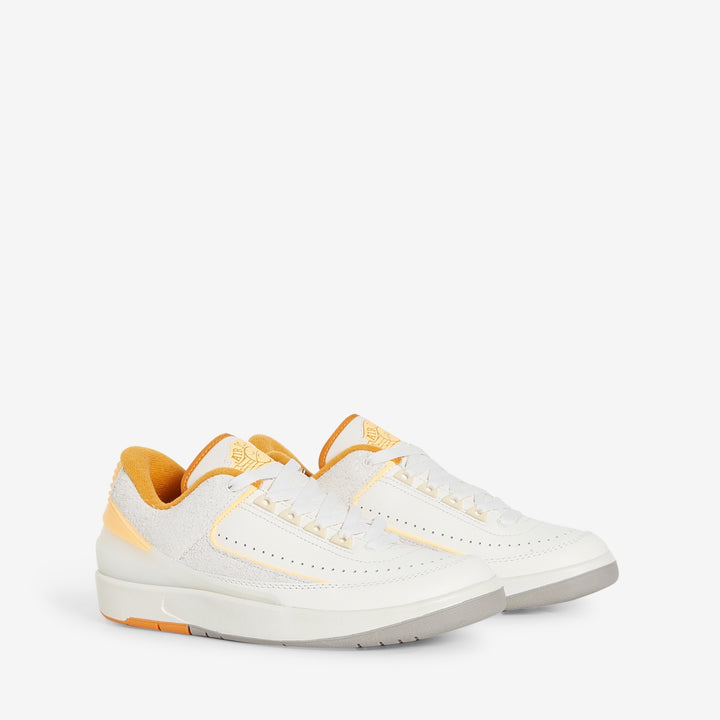 Air Jordan 2 Retro Low Sail | Melon Tint | Light Curry | Cobblestone Front
