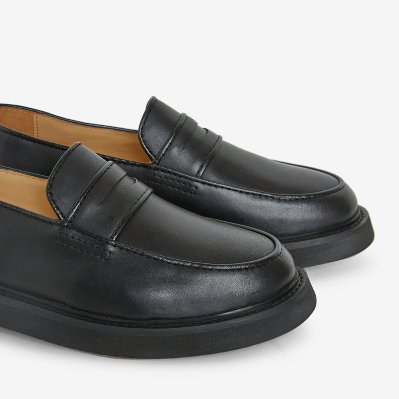 Gael Moccassins Black