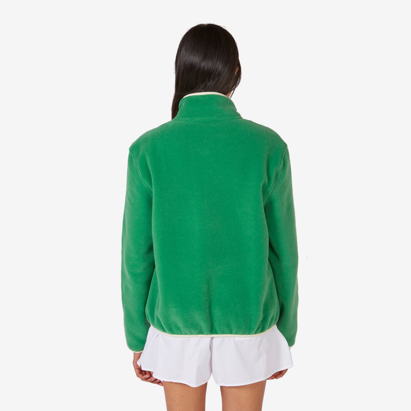 Serif Logo Polar Sweatshirt Verde