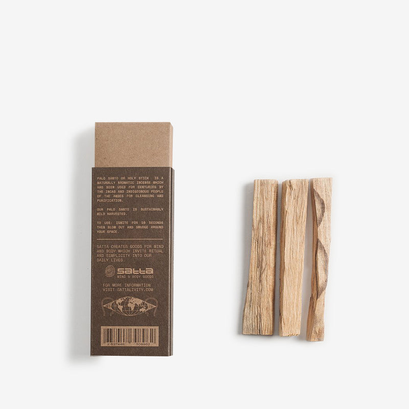 Palo Santo Incense Box of 3 Sticks