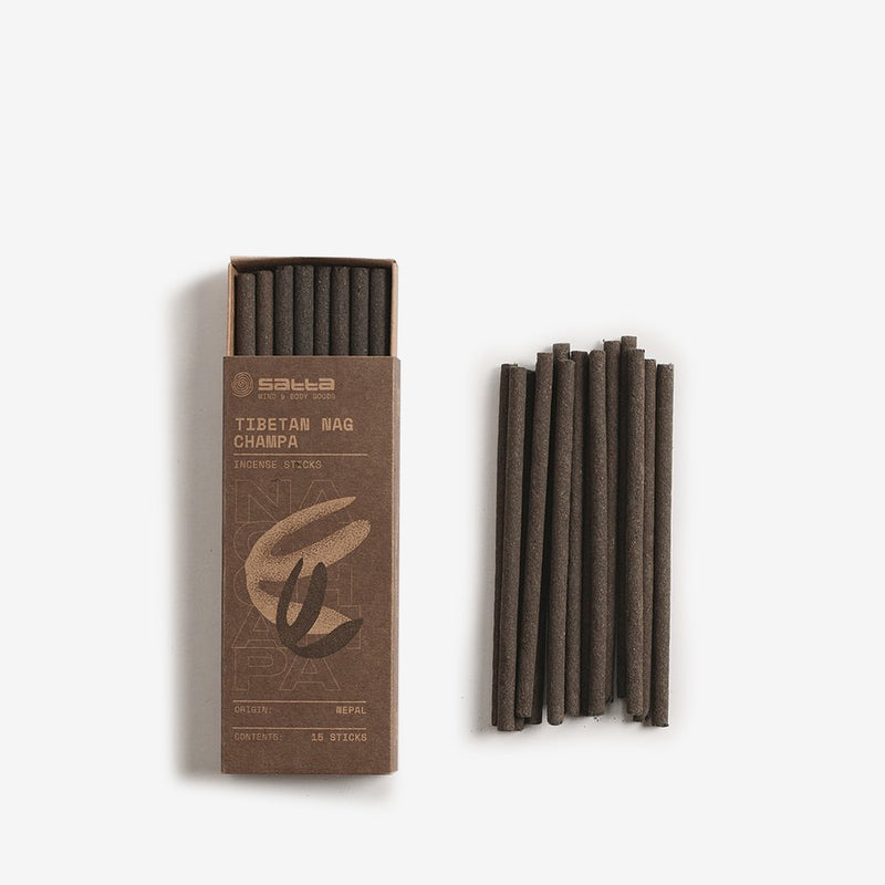 Tibetan Nag Champa Incense Box of 15 Sticks