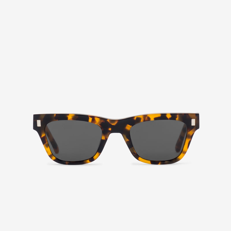 Aki Havana | Grey Solid Lens Eyewear