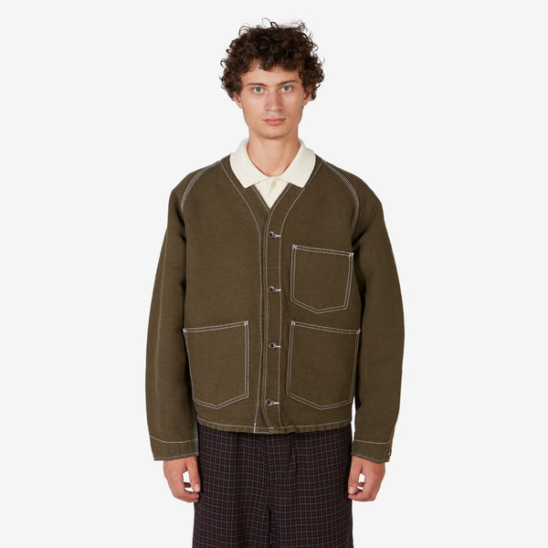 Engineer Jacket Heavy Canvas Olive