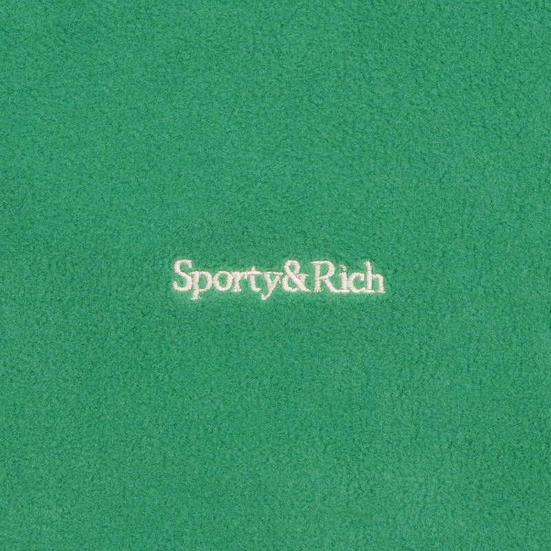 Serif Logo Polar Sweatshirt Verde