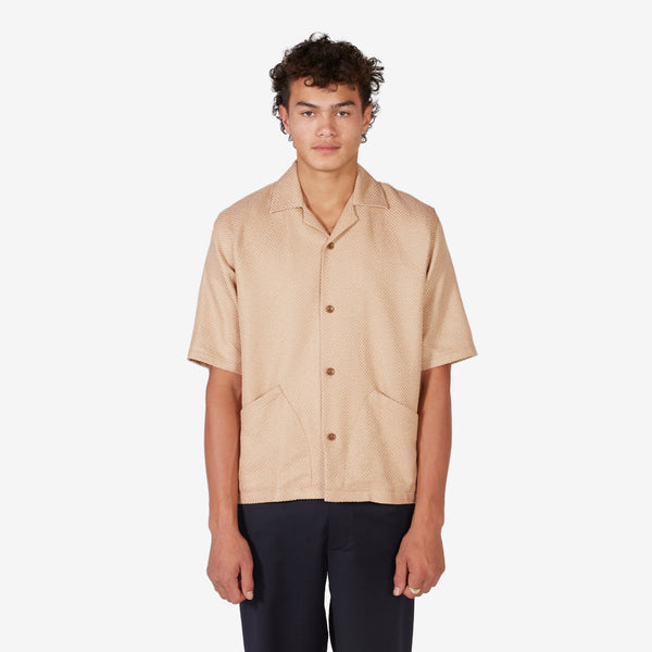 Coco Short Sleeve Shirt Khaki