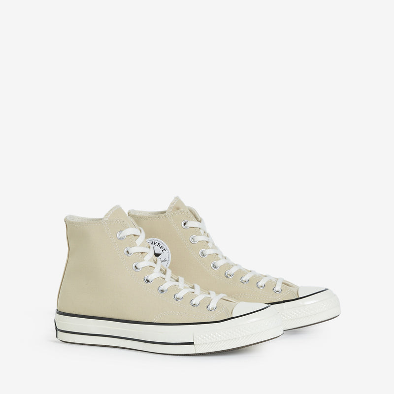 Chuck Taylor '70 Hi Oat Milk | Egret | Black Footwear