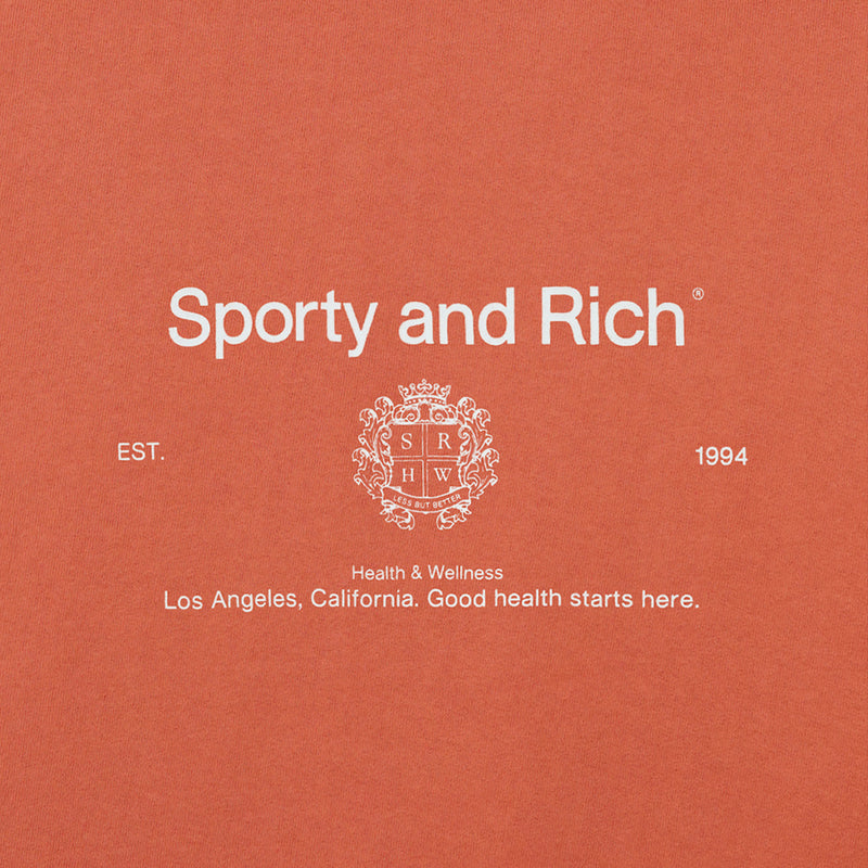 Crest Crewneck Blush