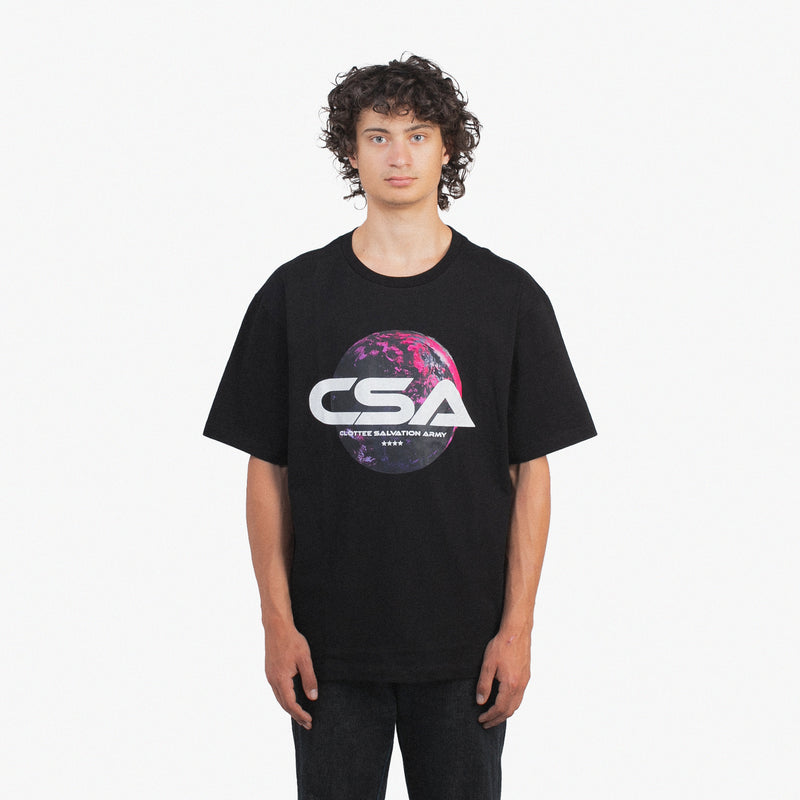 CSA Shirt Sleeve Tee Black