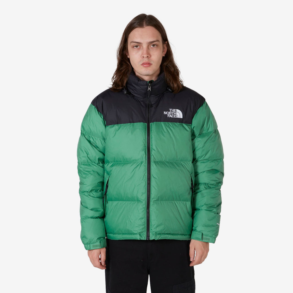 1996 Retro Nuptse Jacket Deep Grass Green Above The Clouds