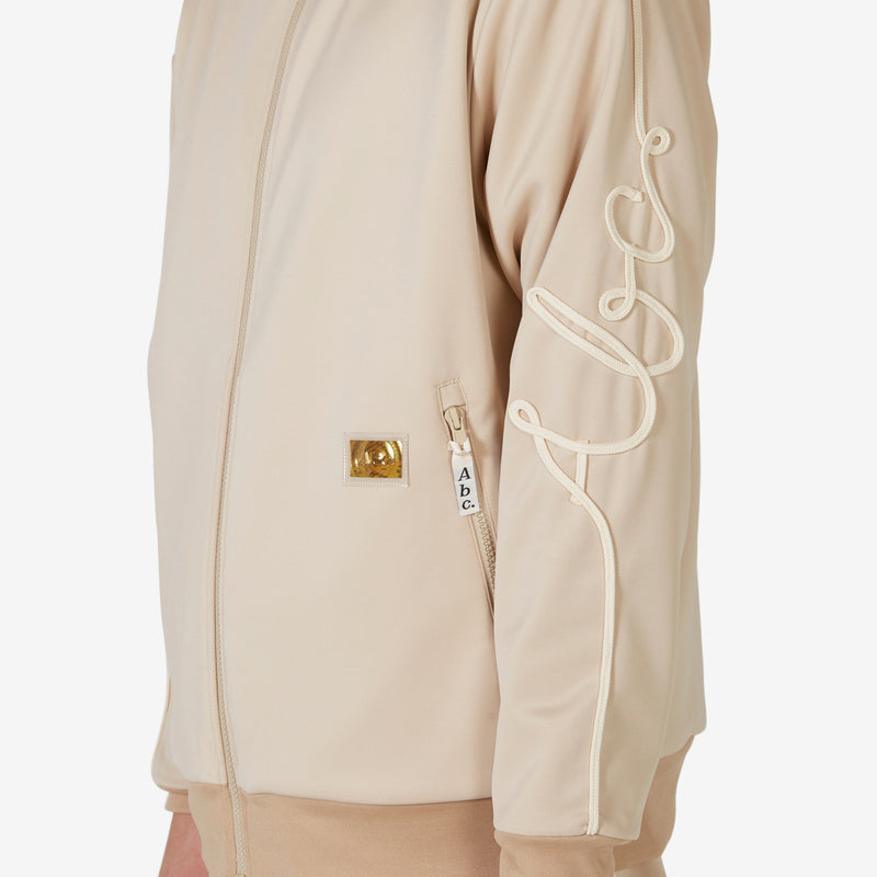 Abc. 123. Track Jacket Feldspar Ecru