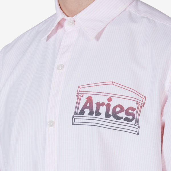 Oxford Stripe Shirt Pink