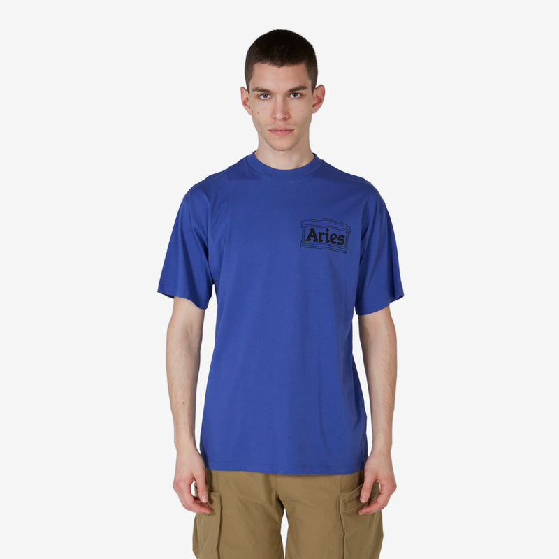 Temple Short Sleeve T-Shirt Navy