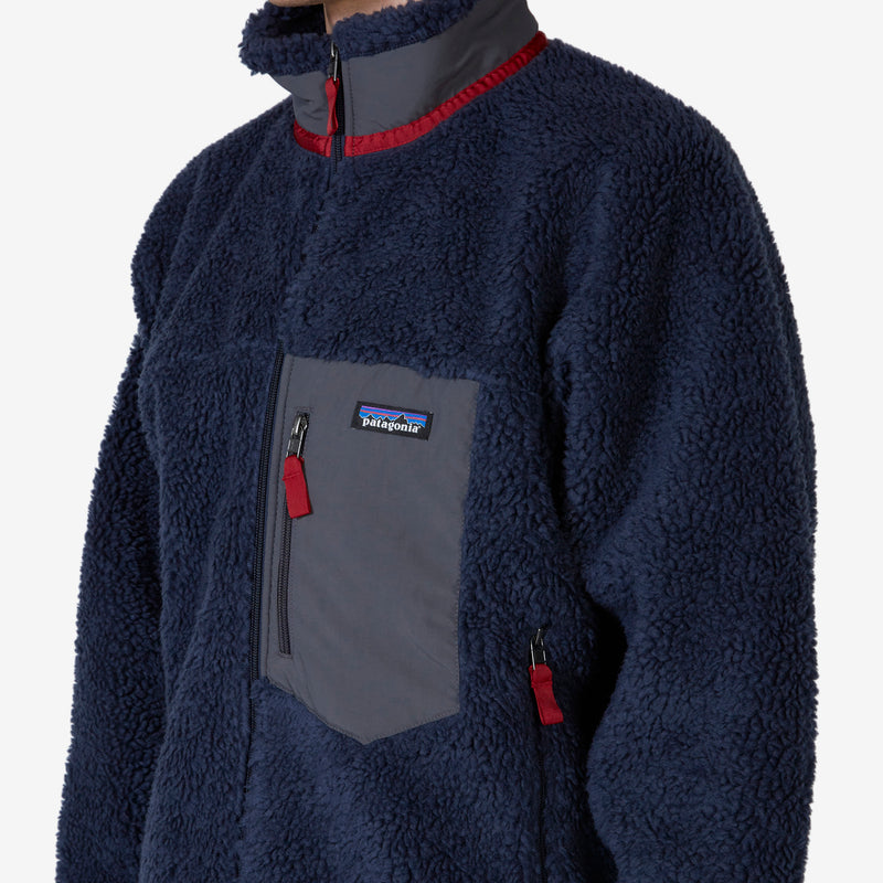 Classic Retro-X Jacket New Navy | Wax Red