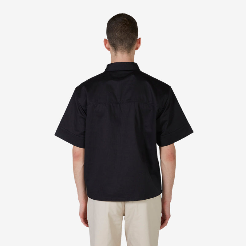 Short Sleeve Shop Shirt Black