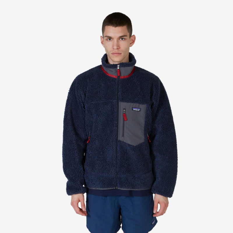 Classic Retro-X Jacket New Navy | Wax Red