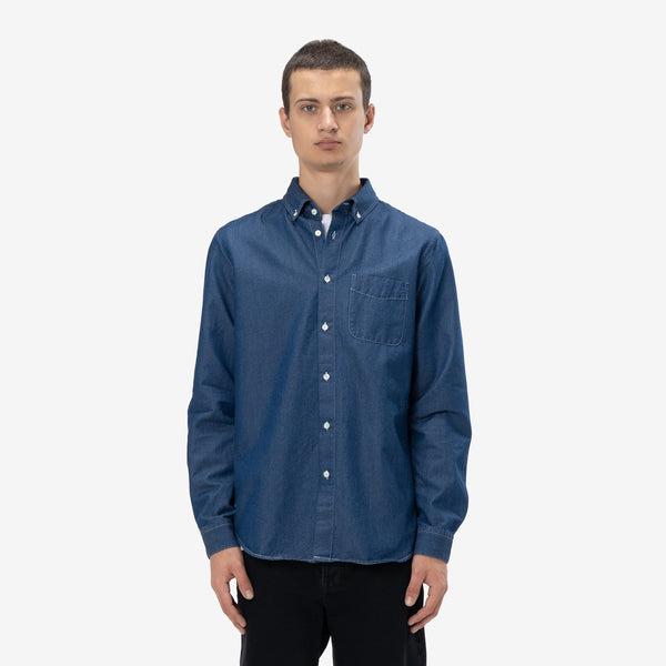 Celestin Shirt Stone Washed Indigo