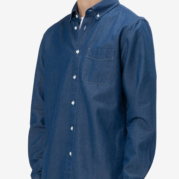 Celestin Shirt Stone Washed Indigo