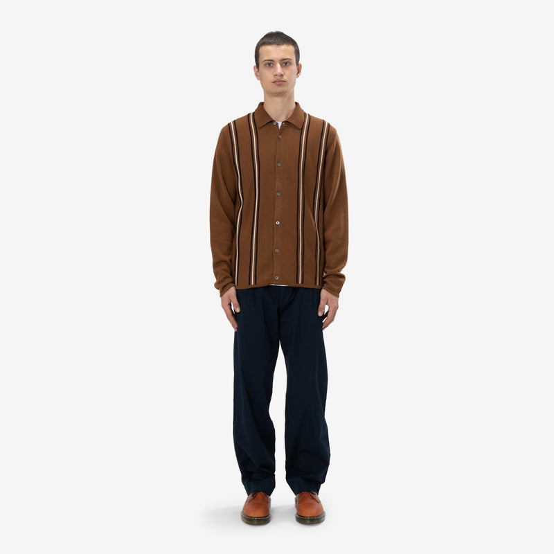 Aaren Fine Twill Trousers Navy