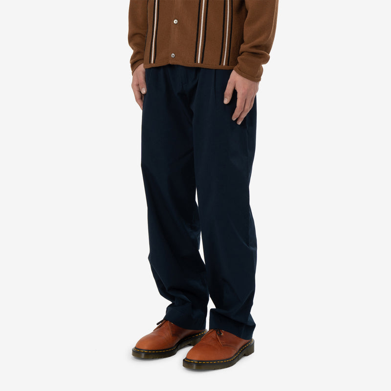 Aaren Fine Twill Trousers Navy