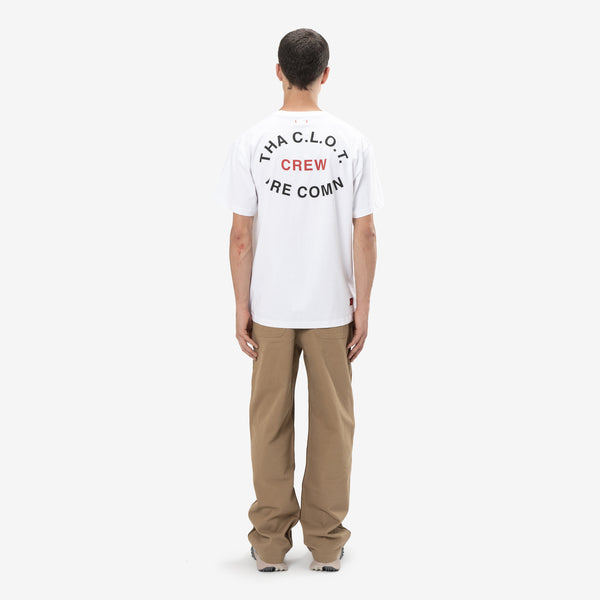 Tha CLOT Crew are Comin' Tee White