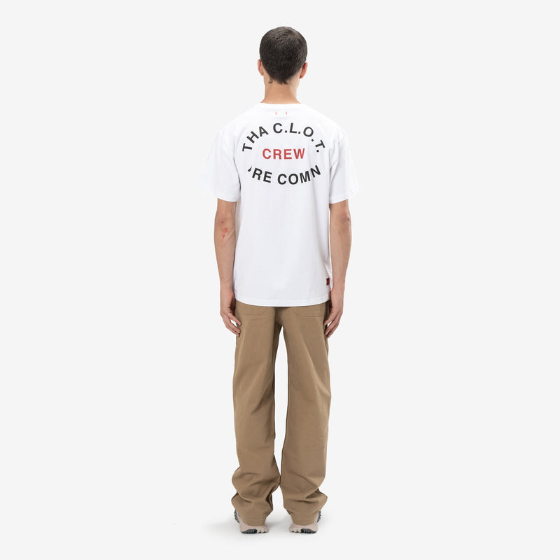 Tha CLOT Crew are Comin' Tee White