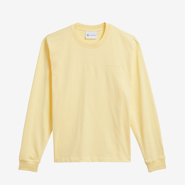 Pharrell Williams Basics Long Sleeve Tee Almost Yellow