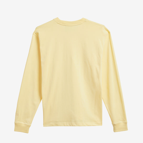Pharrell Williams Basics Long Sleeve Tee Almost Yellow