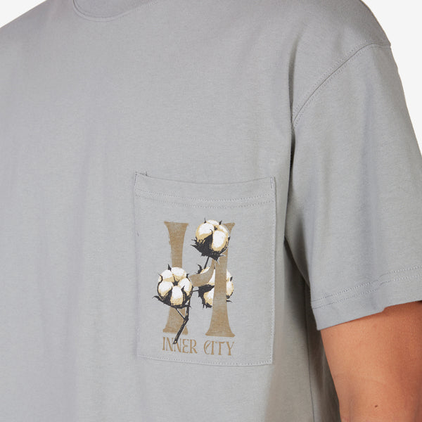 Cotton H Short Sleeve T-Shirt Slate