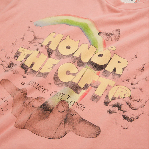 Palms T-Shirt Peach