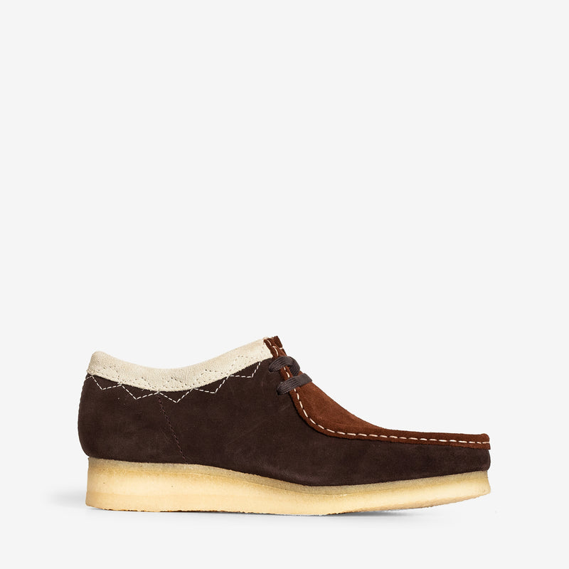 Wallabee Dark Tan Combi