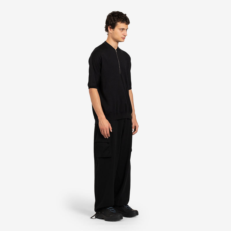 Nike ESC 1/2 Zip Wool Top Black