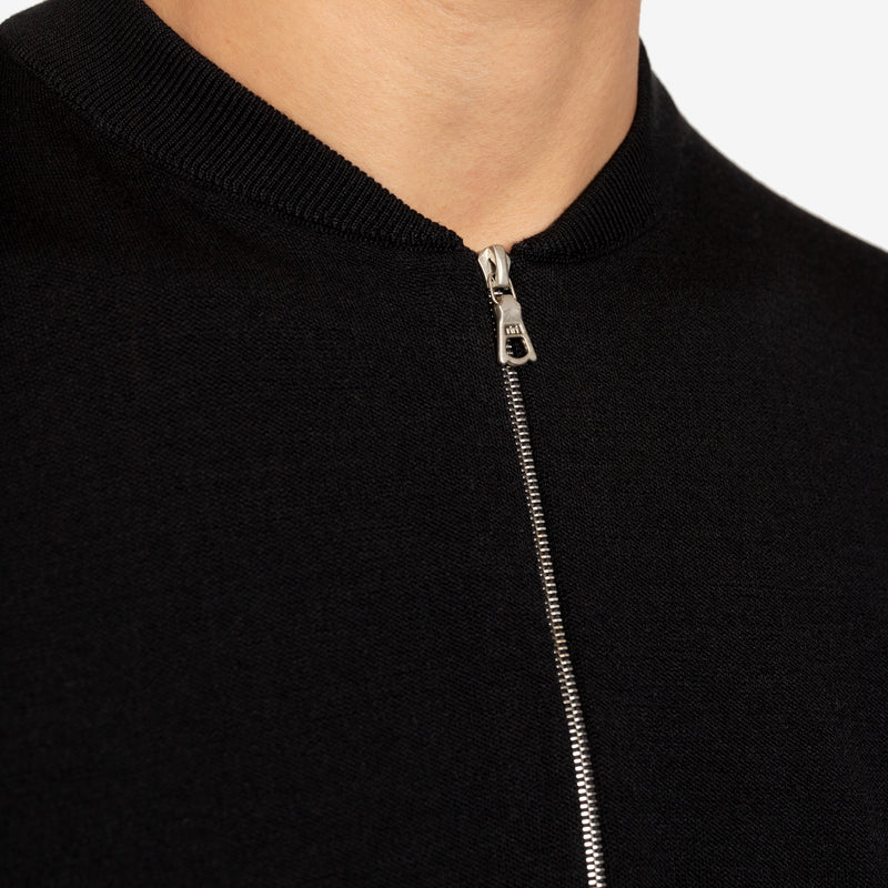 Nike ESC 1/2 Zip Wool Top Black