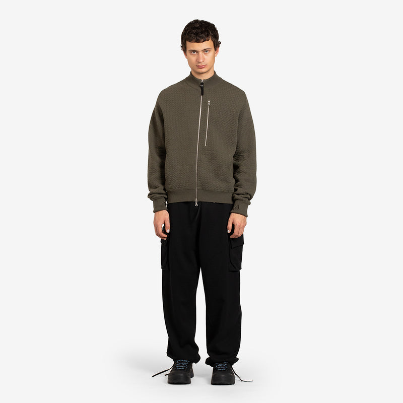 Nike ESC Full-Zip Wool Sweater Cargo Khaki