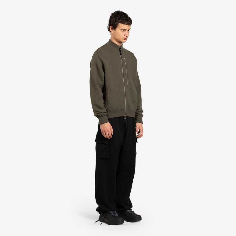 Nike ESC Full-Zip Wool Sweater Cargo Khaki