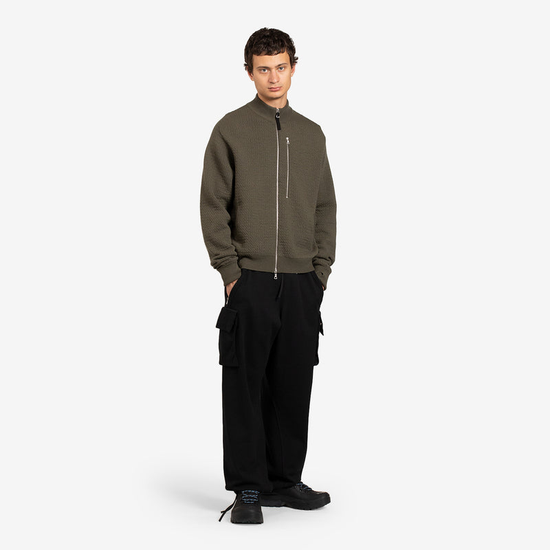 Nike ESC Full-Zip Wool Sweater Cargo Khaki