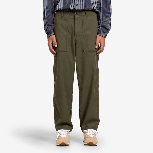 Ruffle Pant Green