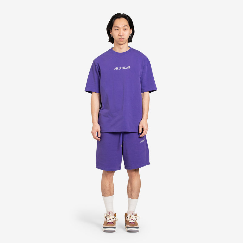 Air Jordan Wordmark Fleece Short Dark Concord | Sail